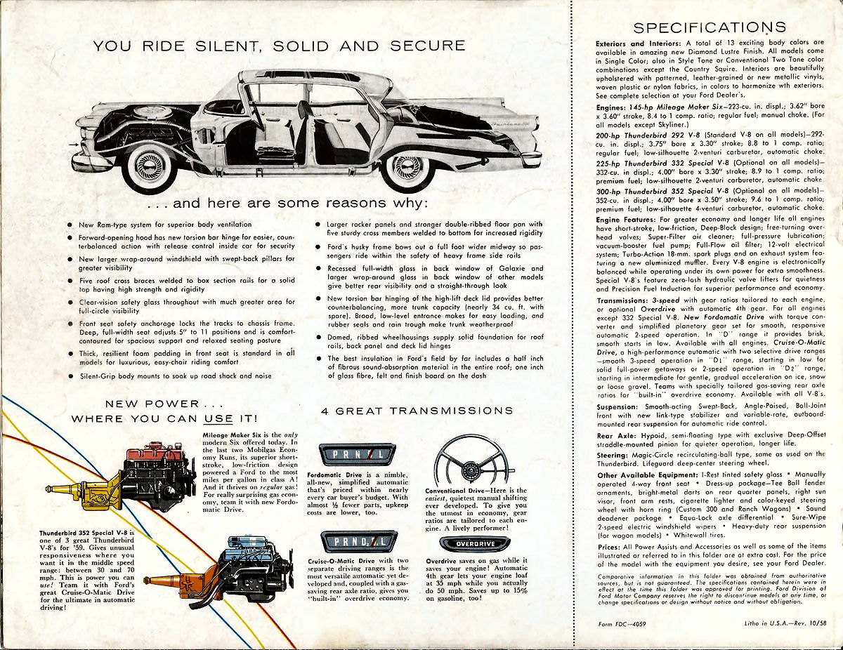 1959 Ford Mailer Page 1